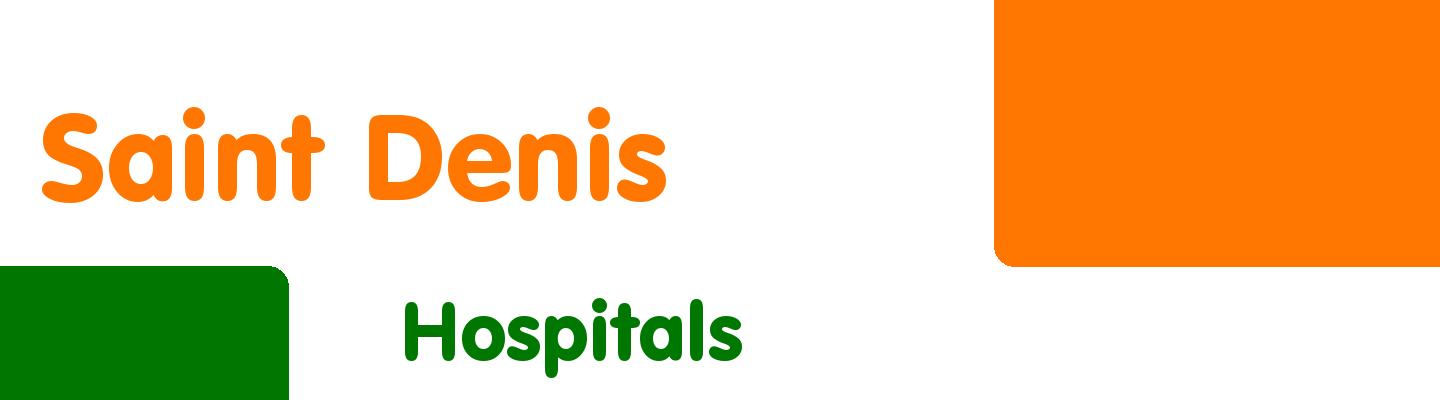 Best hospitals in Saint Denis - Rating & Reviews